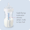 nuk simply natural baby bottle with safetemp 5 oz 2 pack blue stars