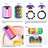 R Y TOYS Fidget Toy Magic Cube Puzzle Brain Teasers for Adults Cylinder Rotate Slide Logic Restless Hand Game Trick Puzzle Gift for Kids Child 12 Colors x 3 Layers