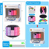 R Y TOYS Fidget Toy Magic Cube Puzzle Brain Teasers for Adults Cylinder Rotate Slide Logic Restless Hand Game Trick Puzzle Gift for Kids Child 12 Colors x 3 Layers