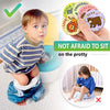 potty training stickers reusable toilet targets for potty training boys girls 10 pcs toddlers kids magic potty targets color changing potty training urinal bullseye toilet reusable pee aim target